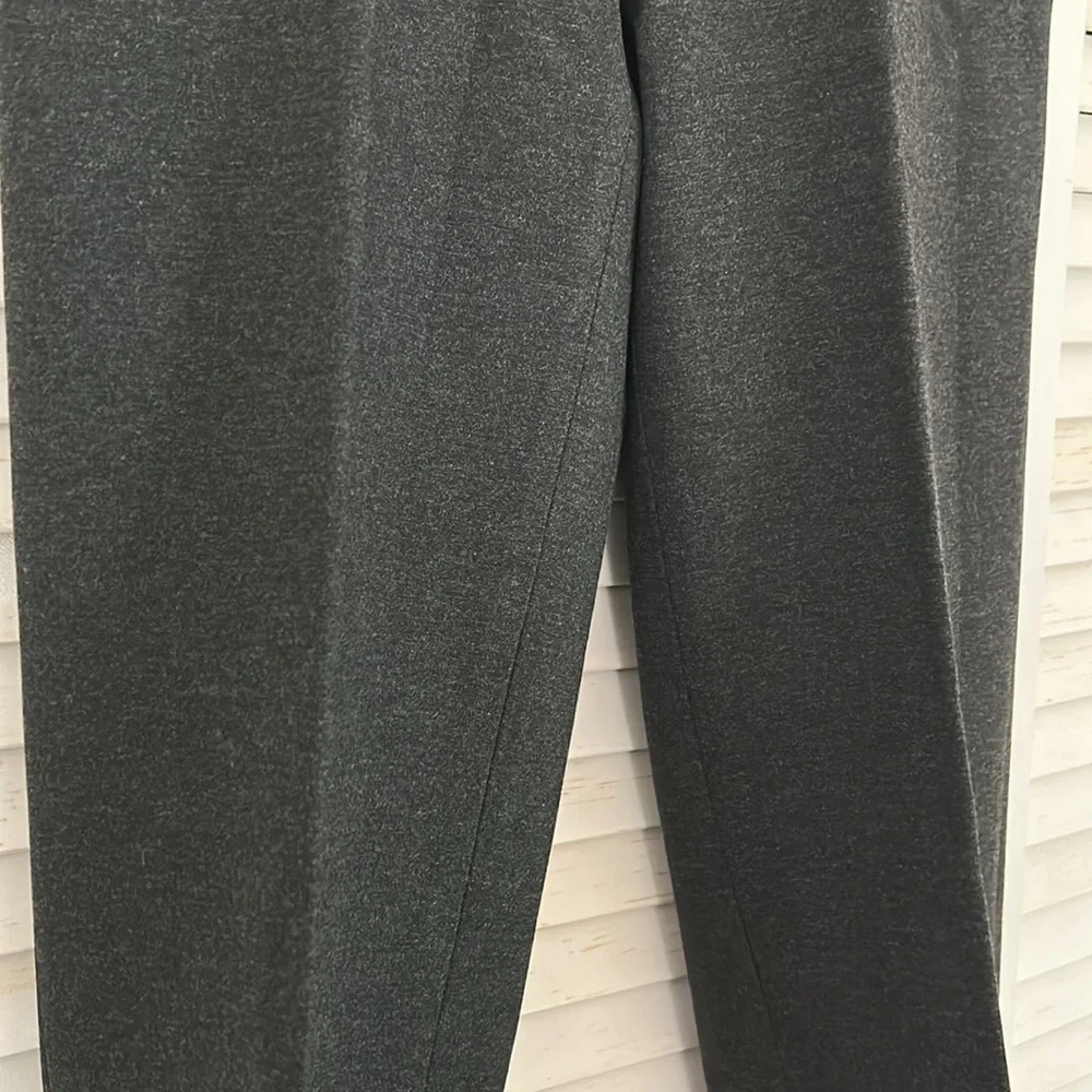 NWT Coldwater Creek Grey Ponte Knit Holly Classic Fit Slacks - Picture 3 of 8